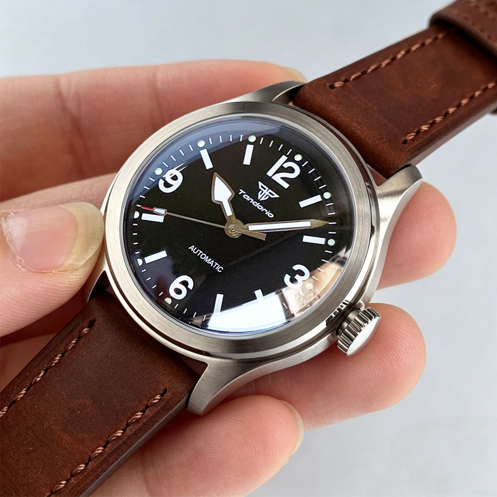 Vintage Fashion In Japan - Cream Black Vintage Tandorio 38mm Japan