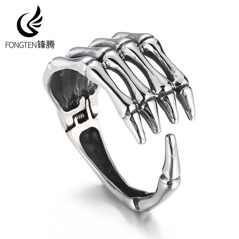 Vintage Fashion Exhibition - Fongten Men's Skeleton Five Claw Finger