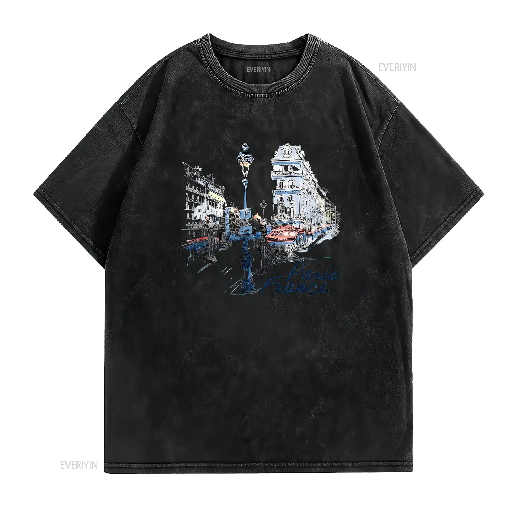 Paris France Souvenir tee T Sh - Vintage Fashion In Paris 评论和价格