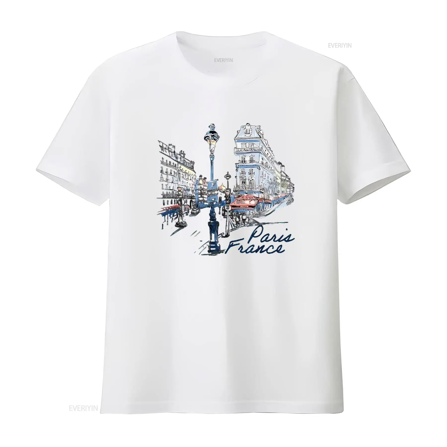 Paris France Souvenir tee T Sh - Vintage Fashion In Paris 评论和价格