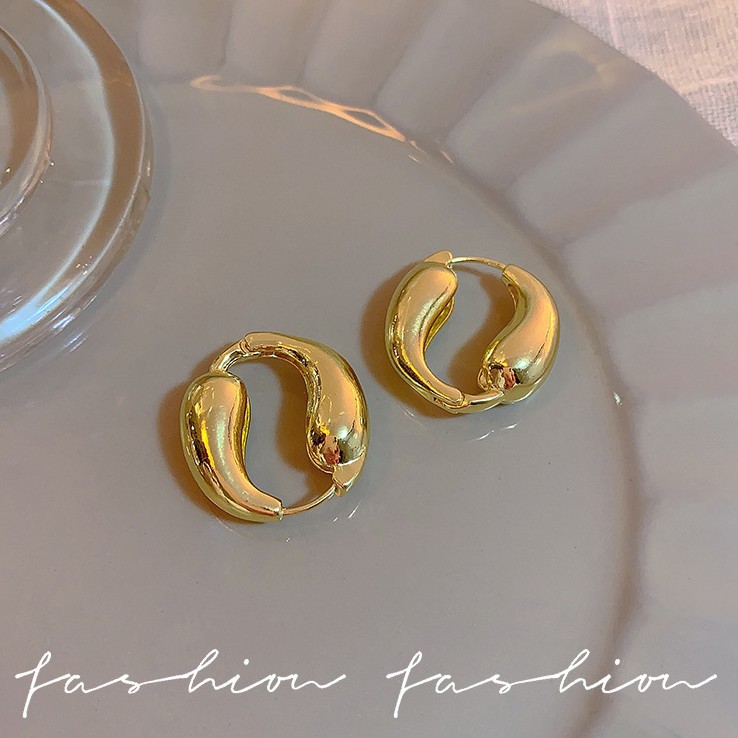 Korean Fashion Gold Color U Ea - Vintage Fashion Trends 2026 评论和价格
