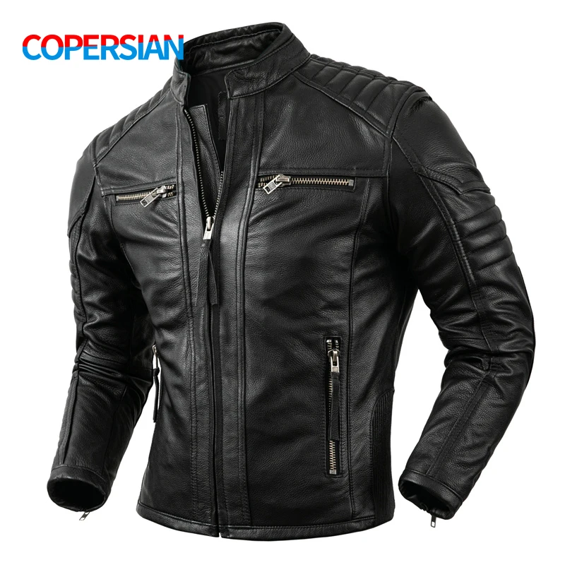 2023 New Motorcycle Causal Vin - Vintage Fashion Outfits Men 评论和价格