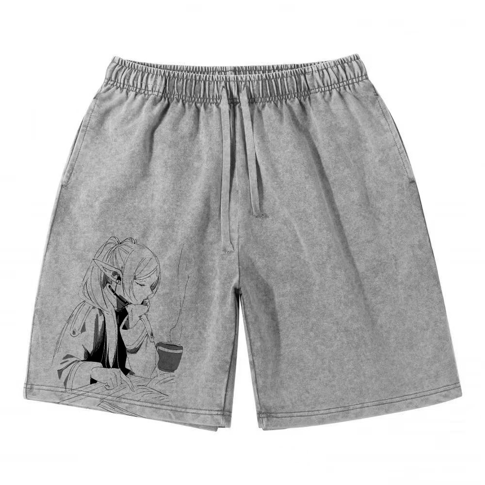 Anime Frieren Shorts Vintage W - Vintage Fashion In Japan 评论和价格