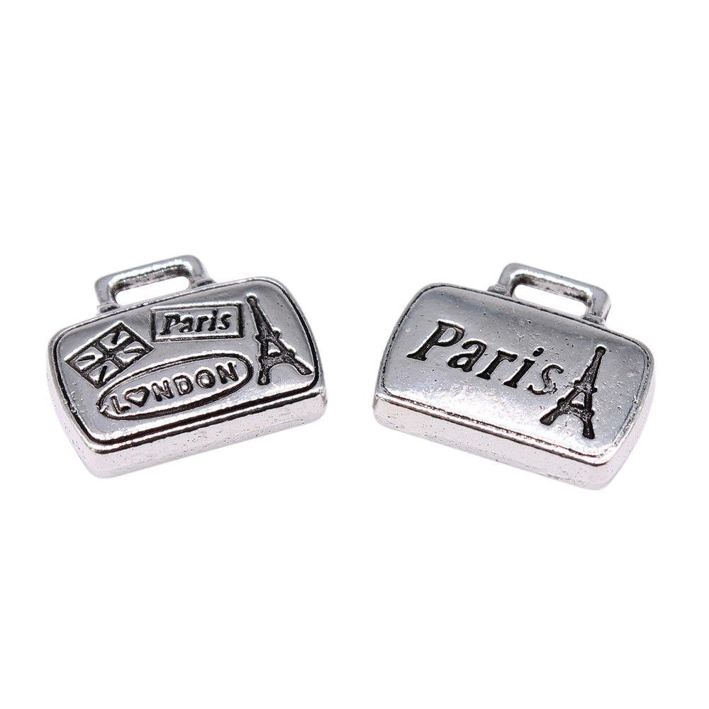 10pcs 16x14mm(0.63x0.55inch) A - Vintage Fashion In Paris 评论和价格
