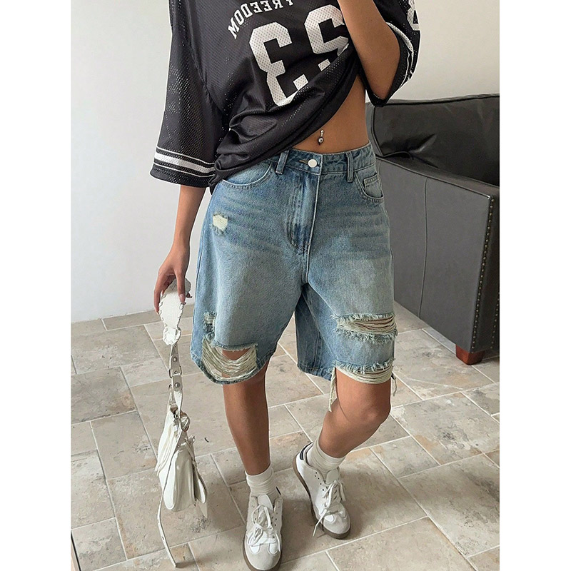 2026 Summer Women Trend Ripped - Vintage Fashion Trends 2026 评论和价格