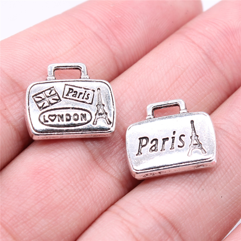 WYSIWYG 5pcs 16x14mm Antique S - Vintage Fashion In Paris 评论和价格