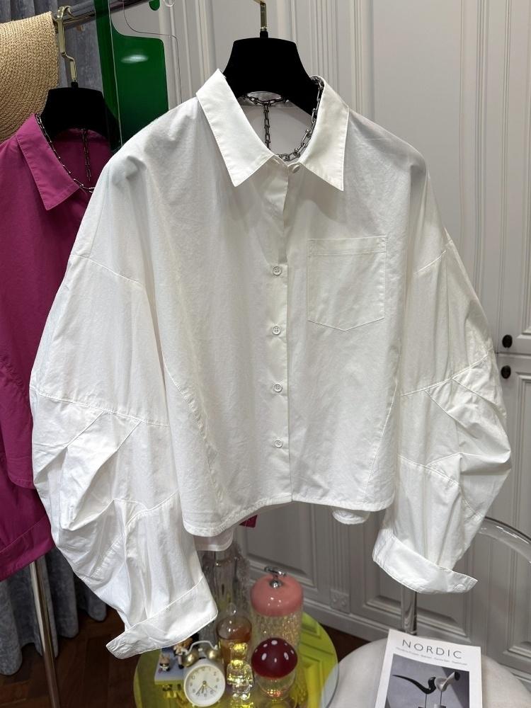 Single Breasted Women Shirts S - Vintage Fashion In Japan 评论和价格