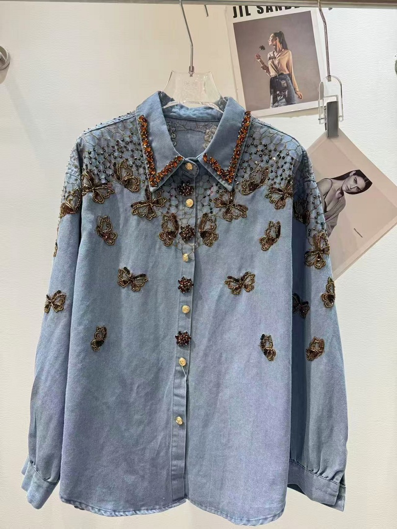 Luxury Style Denim Jacket For  - Vintage Fashion Trends 2026 评论和价格